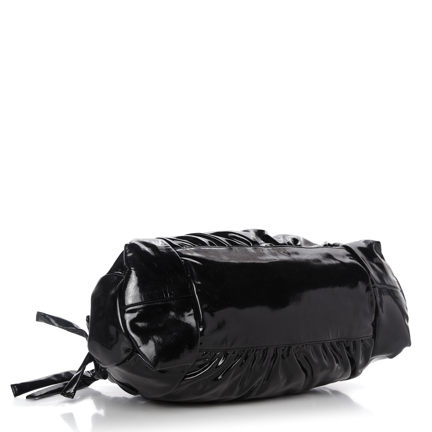 Gucci Patent Medium Hysteria Tote Black 4 of 10