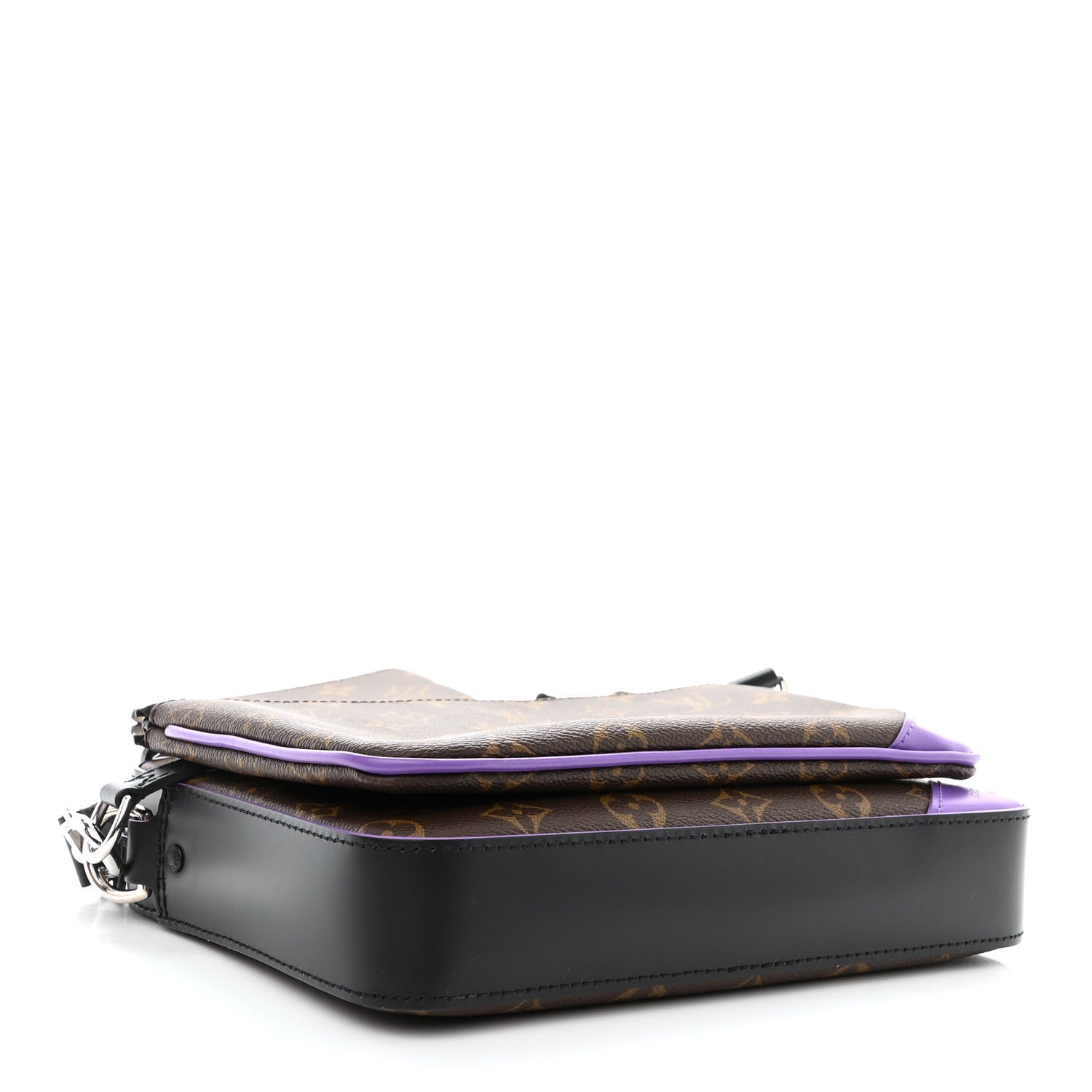 Louis Vuitton Monogram Macassar Trio Messenger Purple 4 of 11
