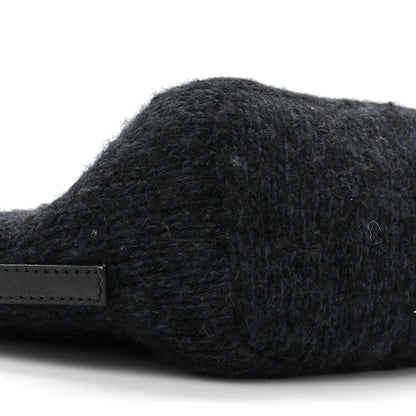 Fendi Wool Pochette Black Blue 9 of 12