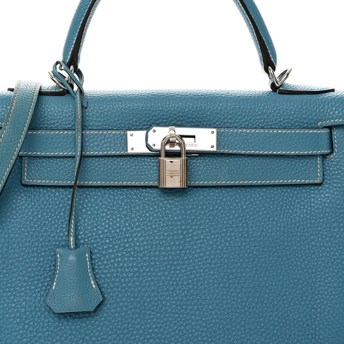 Togo Kelly Retourne 28 Blue Jean