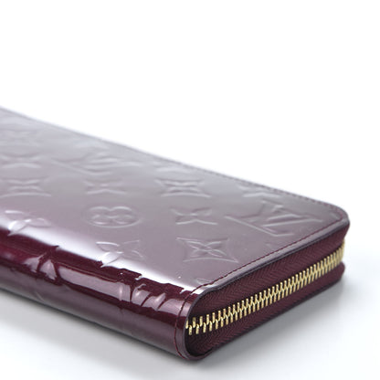 Louis Vuitton Vernis Zippy Wallet Rouge Fauviste 6 of 9
