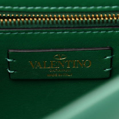 Valentino Garavani Nappa Large Roman Stud Shoulder Bag Jungle 6 of 9