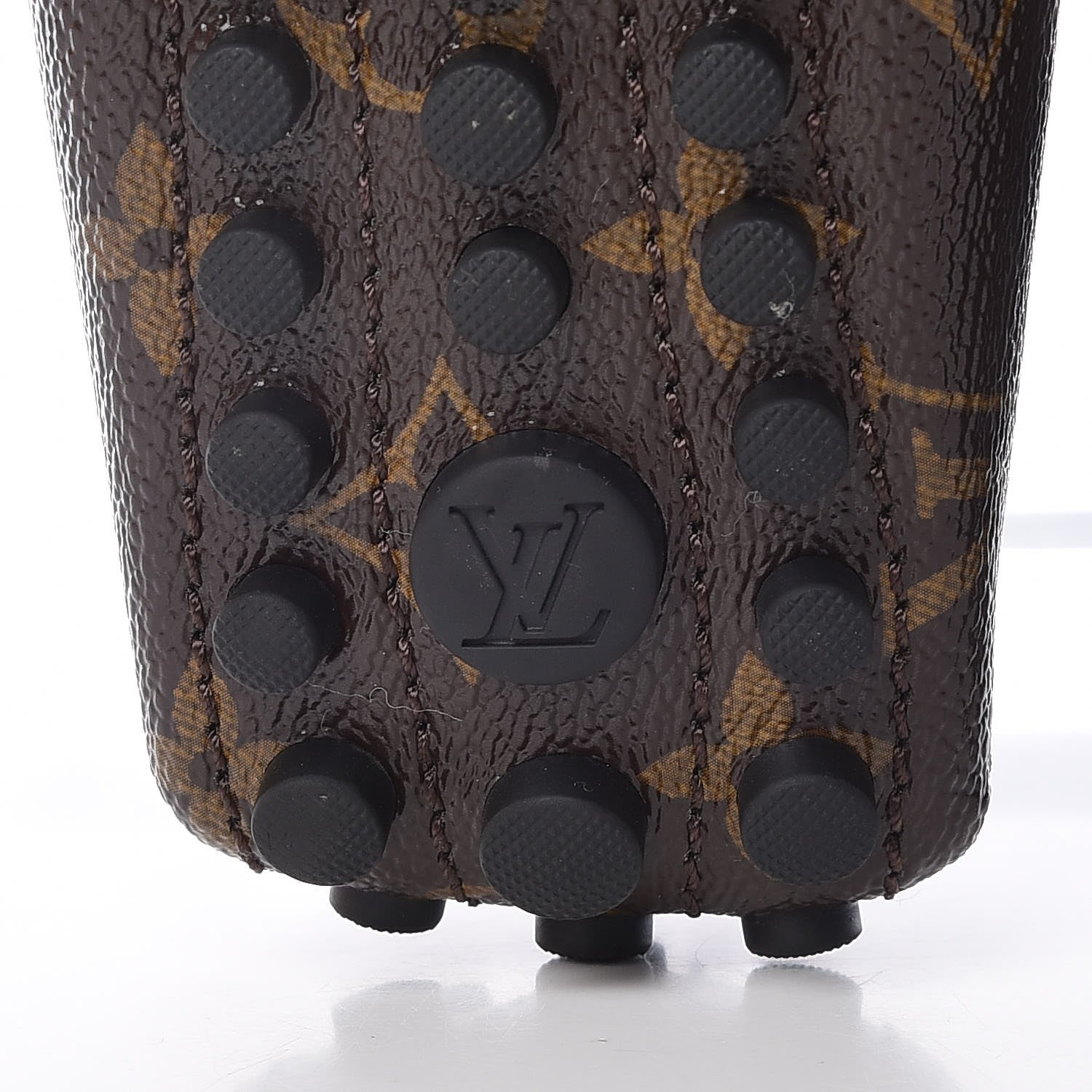 Louis Vuitton Patent Monogram Gloria Loafers 37.5 6 of 10