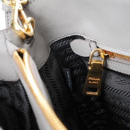 Prada Saffiano Lux Medium Tote Argilla 9 of 17