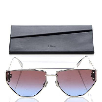 Christian Dior Clan 2 Aviator Sunglasses Pink Silver 7 of 7