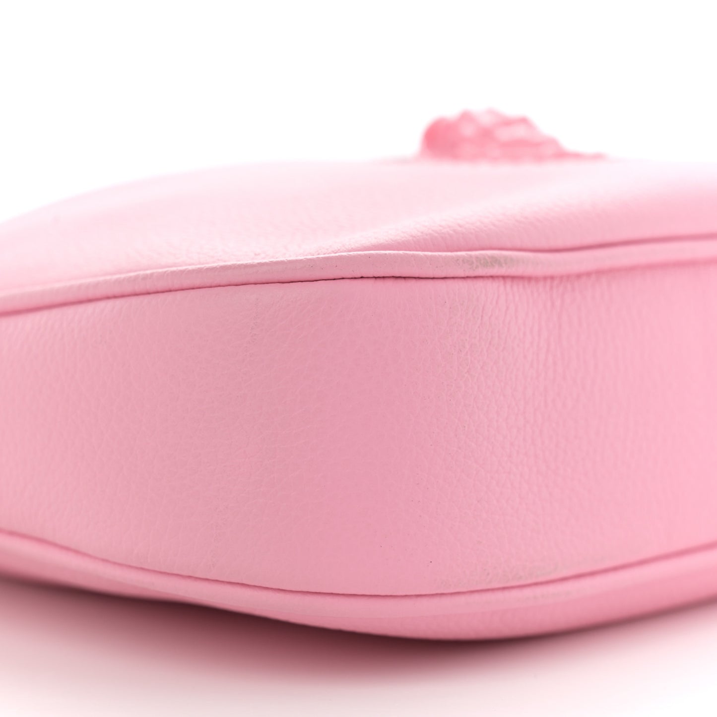 Calfskin La Medusa Small Hobo Crossbody Pink