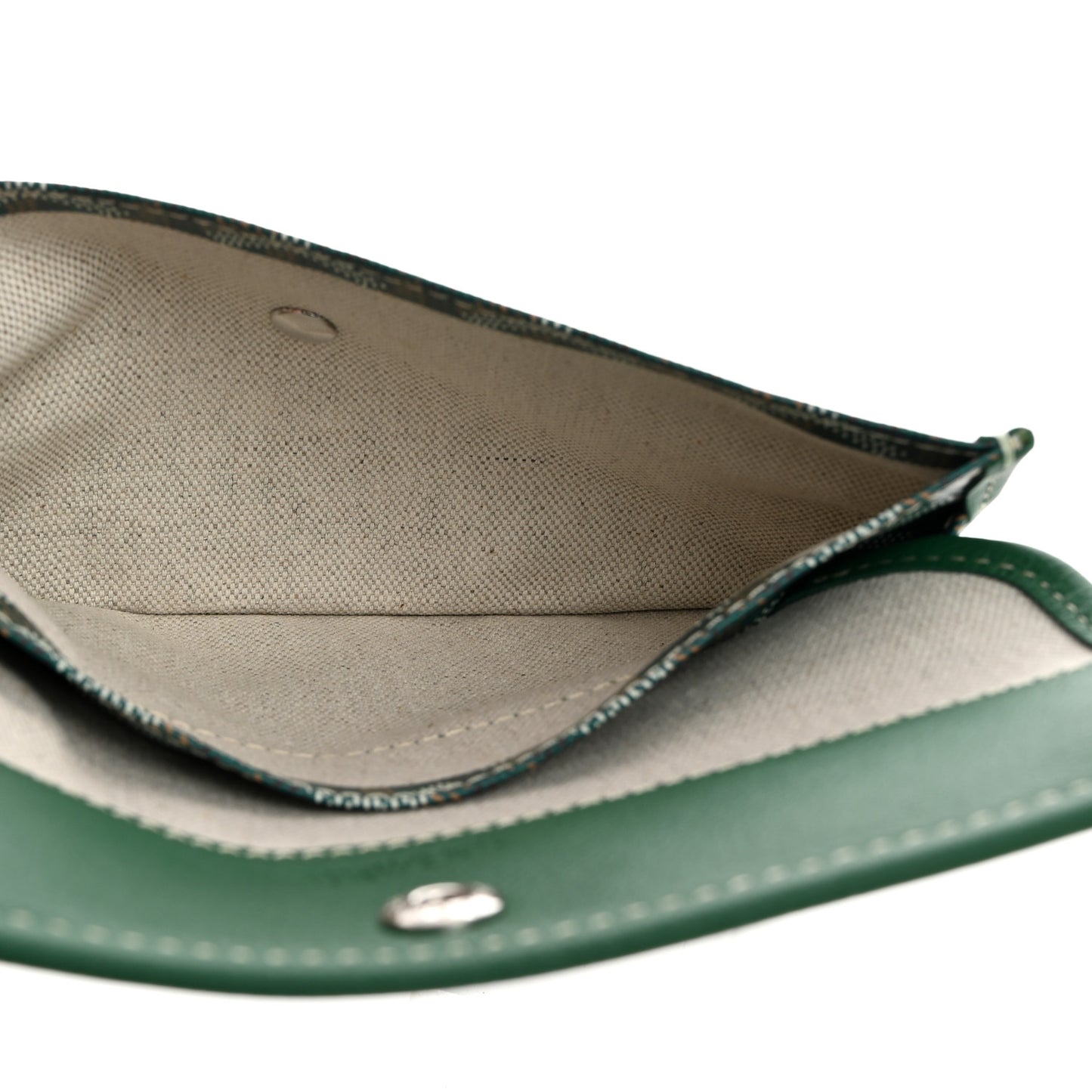 Goyardine Pouch Green