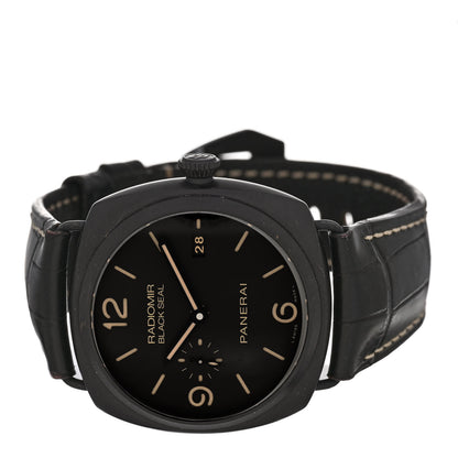 Panerai Ceramic Alligator 45mm Radiomir Black Seal 3 Days Automatic Watch Black PAM00505 2 of 5