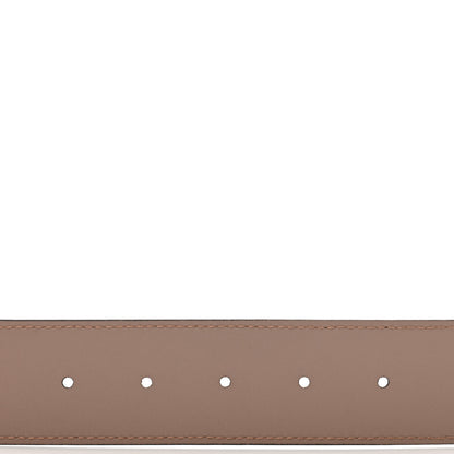 Gucci Calfskin Double G 40mm Belt 85 34 Porcelain Rose 4 of 5