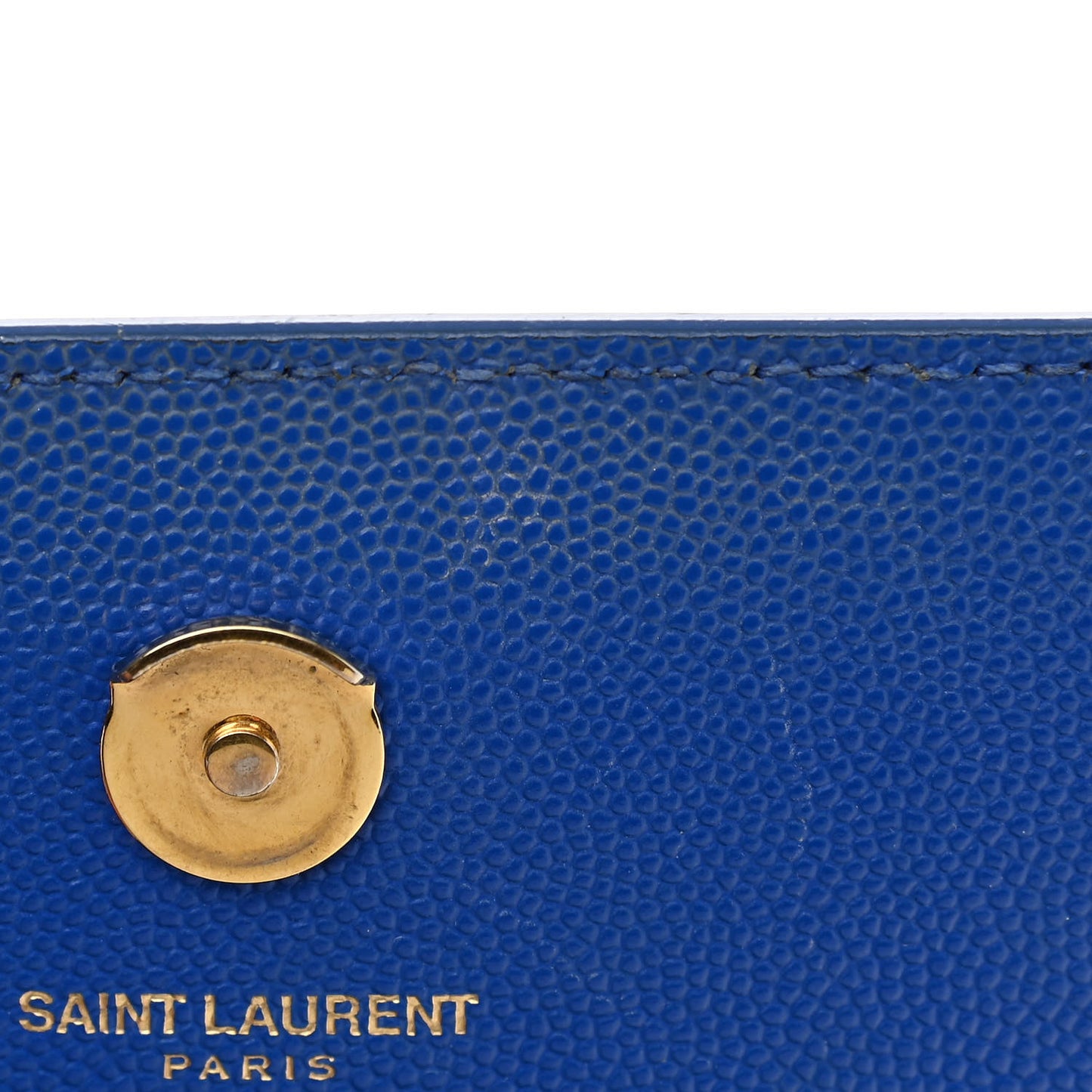 Grain De Poudre Small Classic Monogram Kate Satchel Royal Blue