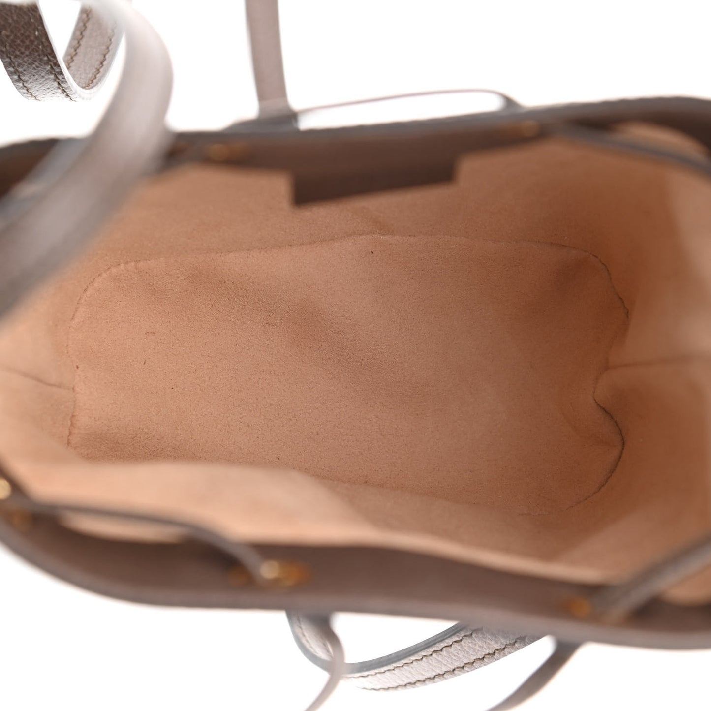 GG Supreme Monogram Web Mini Ophidia Bucket Bag Brown