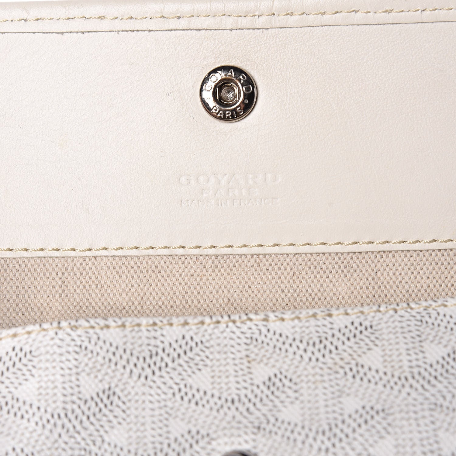 Goyard Goyardine Saint Louis PM White 5 of 22