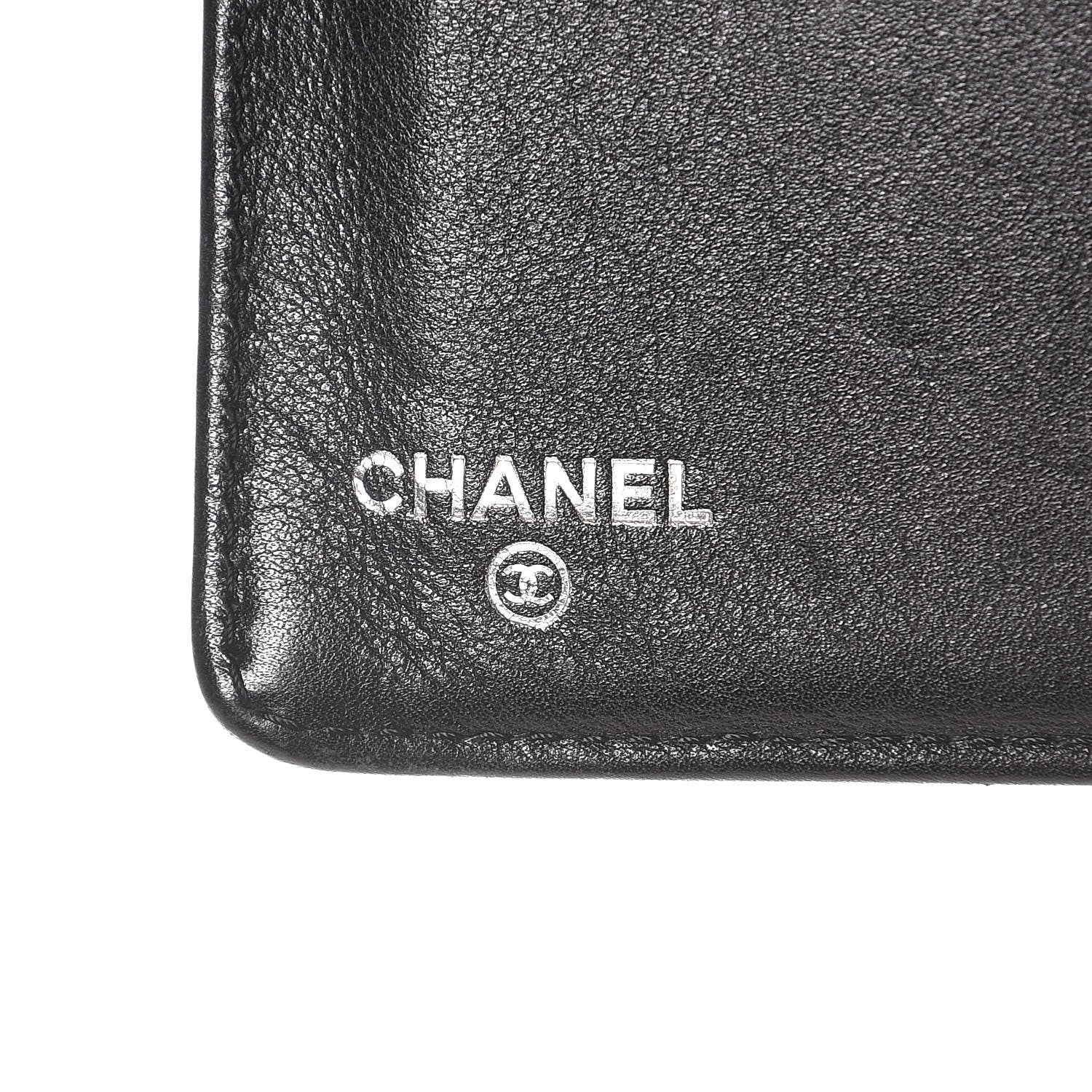 Chanel Caviar Timeless CC Yen Wallet Black 6 of 9