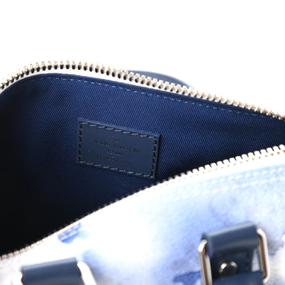 Louis Vuitton Monogram Watercolor Keepall XS Blue 8 of 11