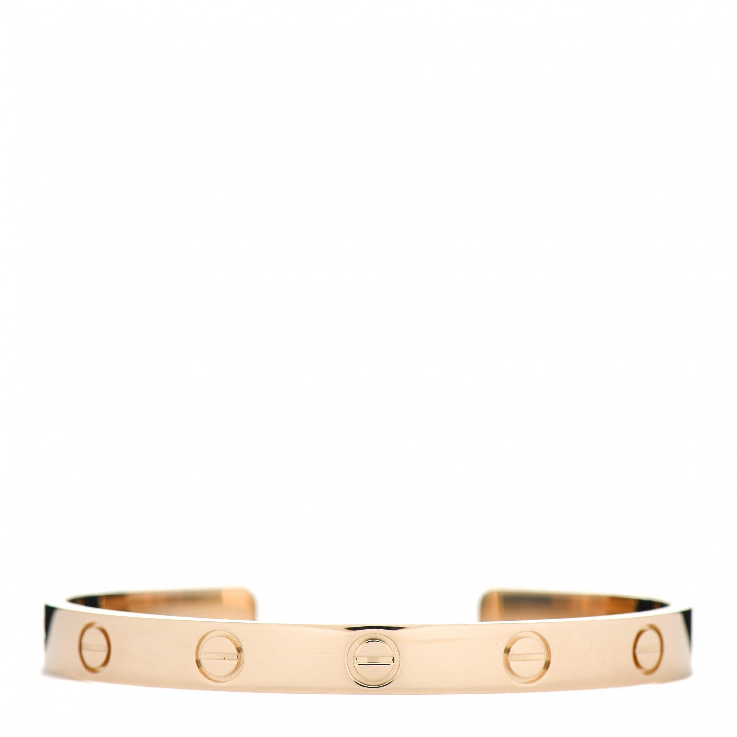 Cartier 18K Yellow Gold LOVE Cuff Bracelet 16 1 of 5