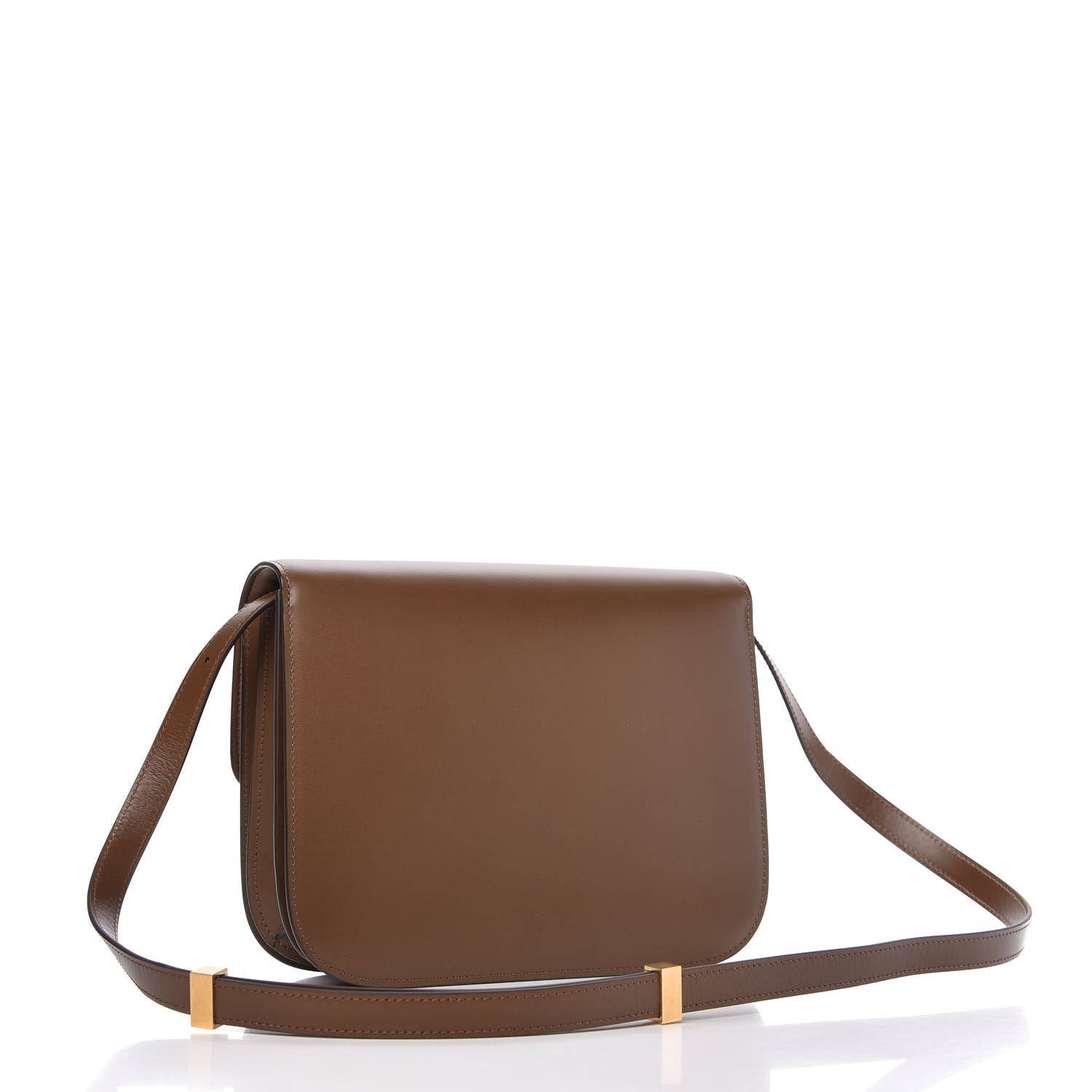 Celine Box Calfskin Medium Classic Box Flap Bag Camel 3 of 10