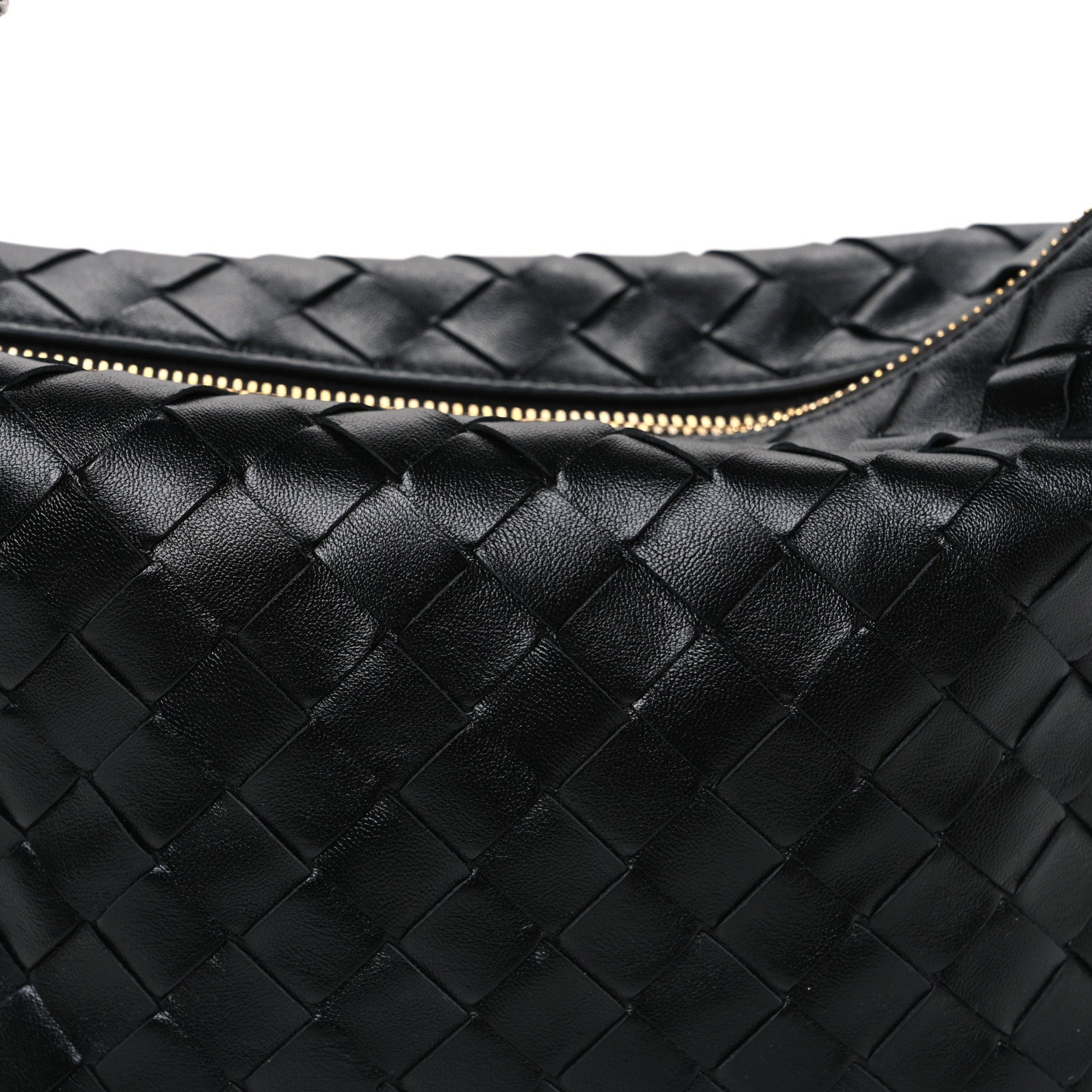 Bottega Veneta Calfskin Nappa Intrecciato Mini Wallace Black 9 of 11