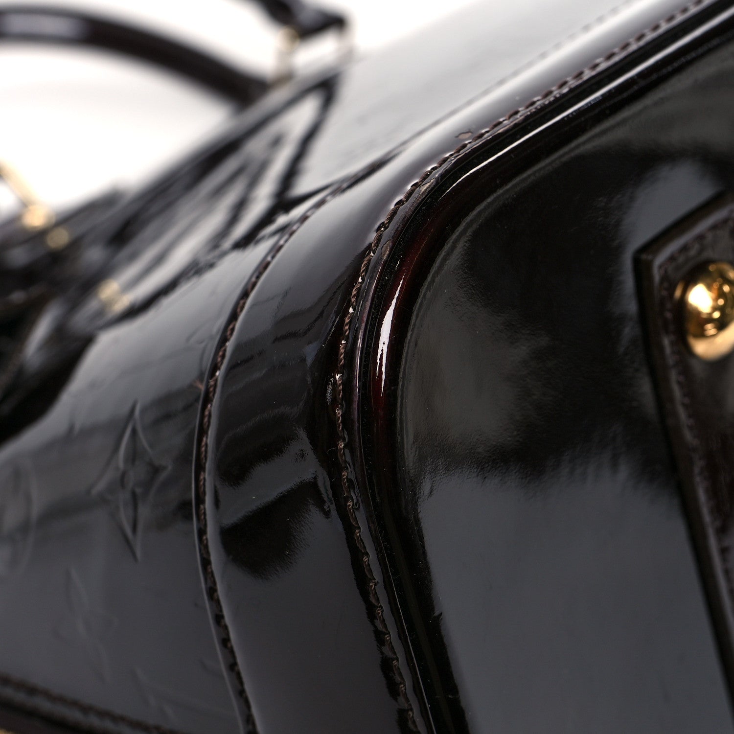 Louis Vuitton Vernis Alma GM Amarante 8 of 13