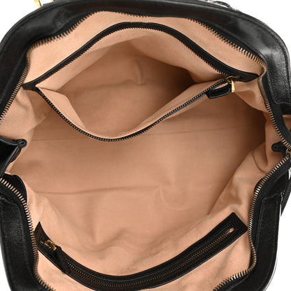 Gucci Calfskin Medium Re(Belle) Top Handle Bag Black 5 of 10