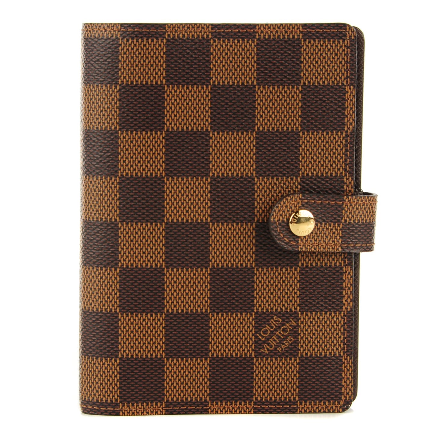 Damier Ebene Small Ring Agenda Cover