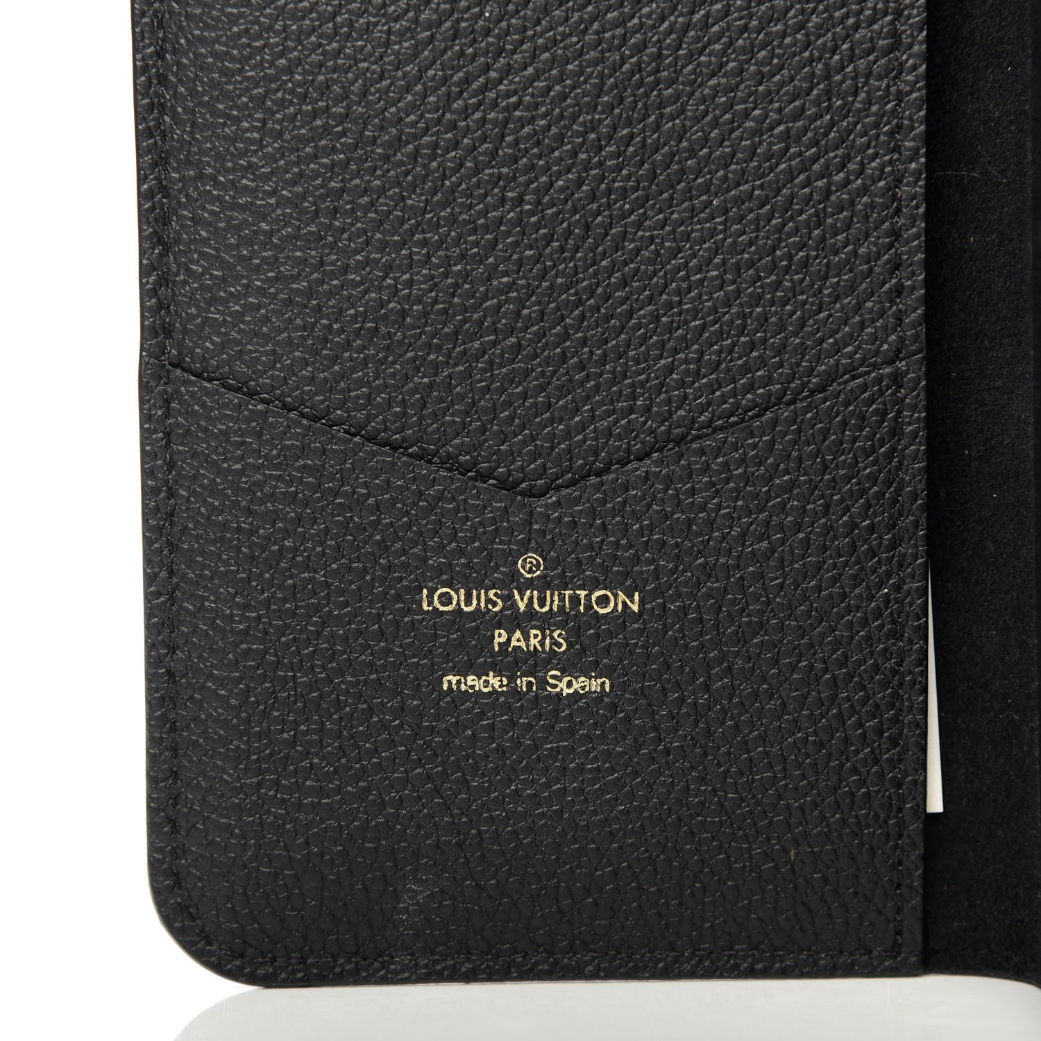 Louis Vuitton Empreinte iPhone XS Max Folio Case Black 6 of 6