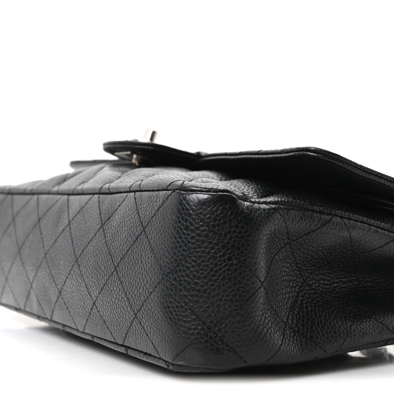 Chanel Caviar Quilted Medium Double Flap Black 10 of 10