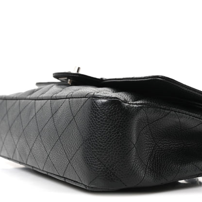 Chanel Caviar Quilted Medium Double Flap Black 10 of 10