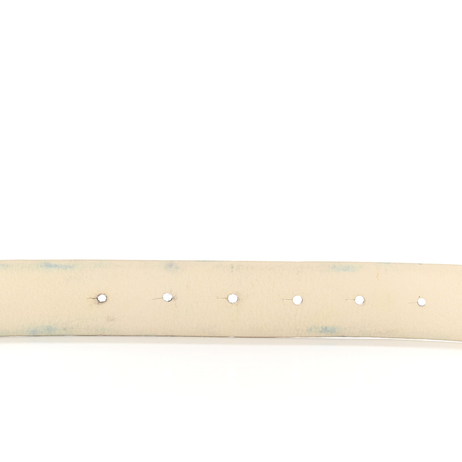 Chanel Calfskin CC Reversible Belt 80/32 White Black 3 of 6