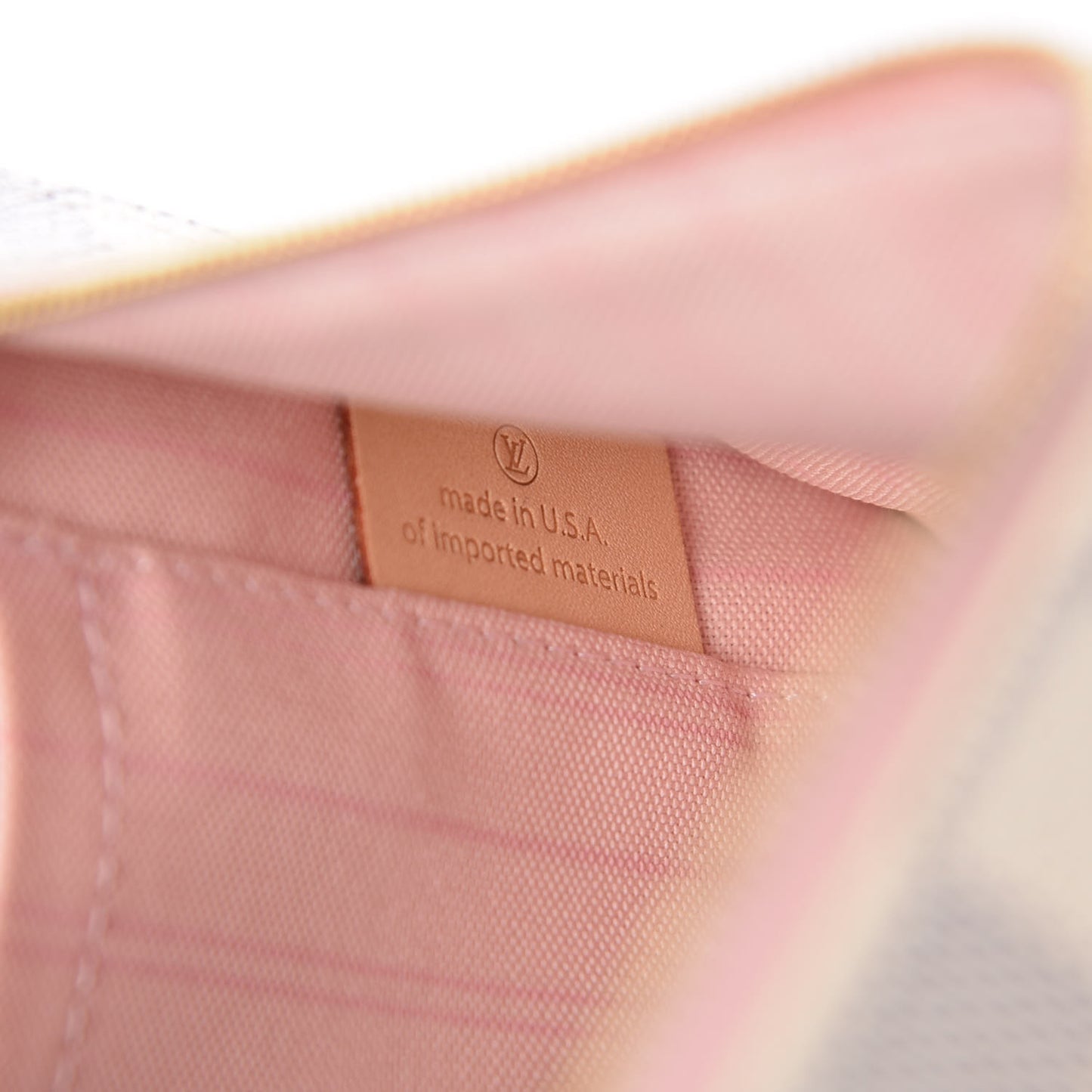 Damier Azur Neverfull MM GM Pochette Rose Ballerine