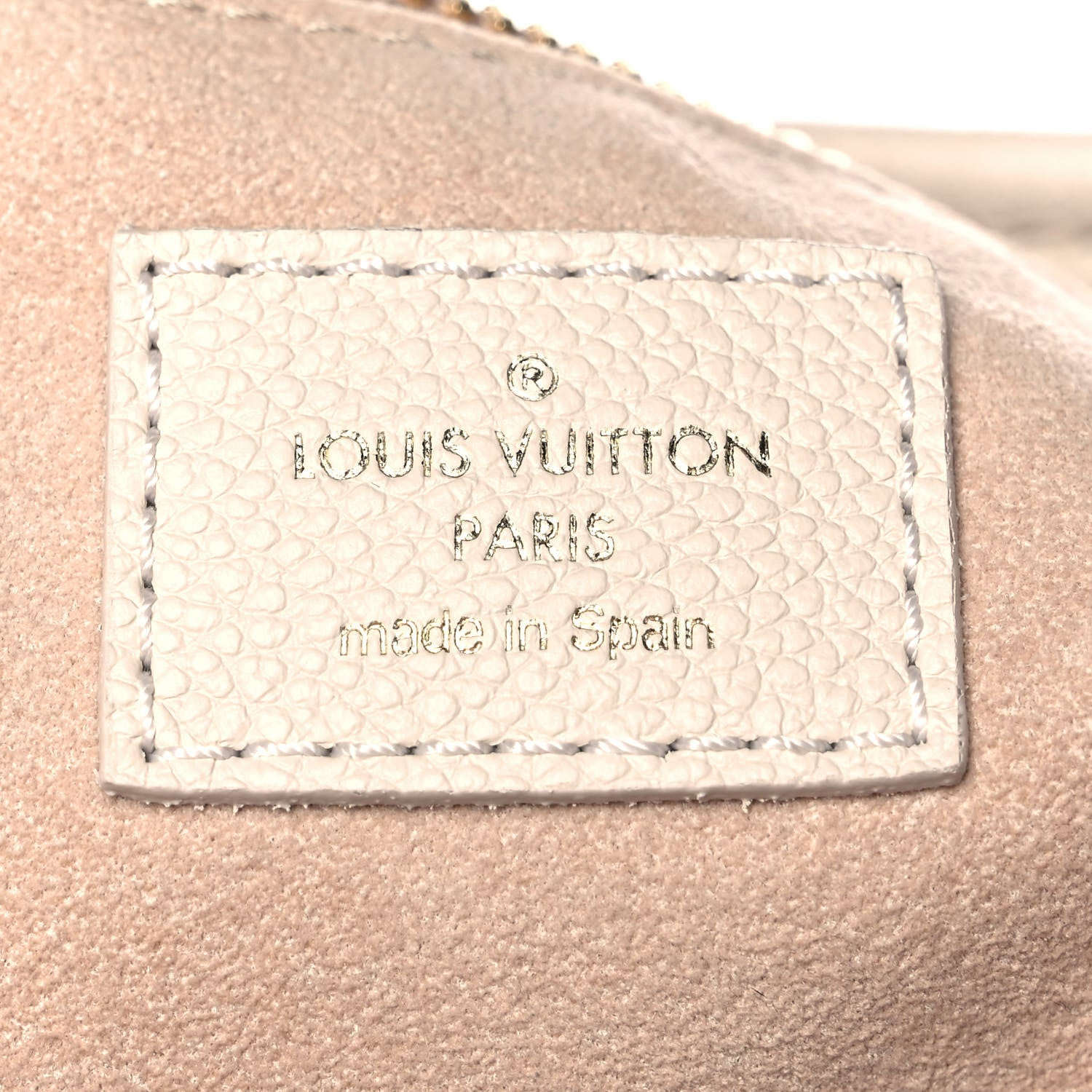 Louis Vuitton Empreinte Monogram Spring In The City Neverfull MM Kaki Beige Cream 6 of 9