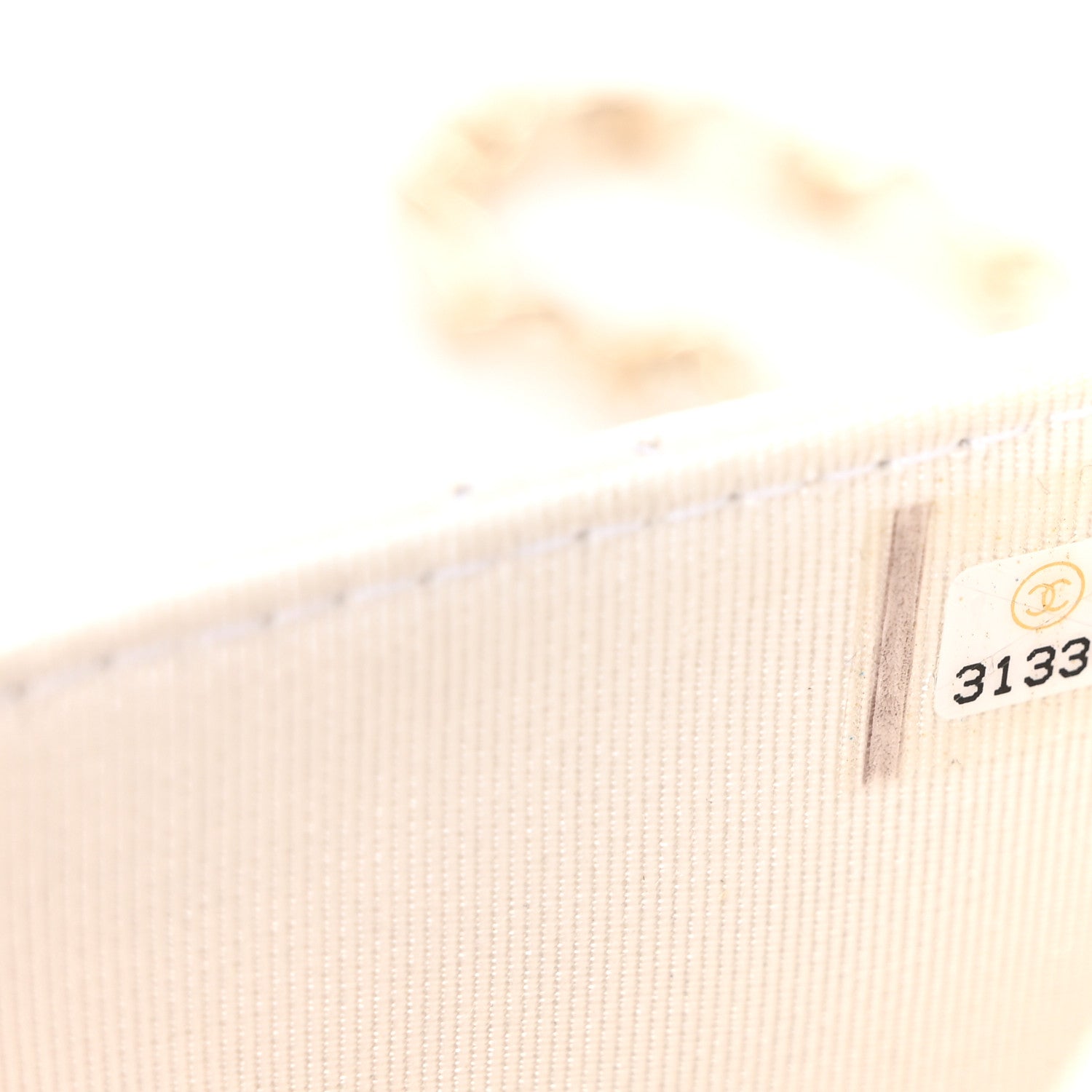 Chanel Caviar Quilted Wallet On Chain WOC White 8 of 11
