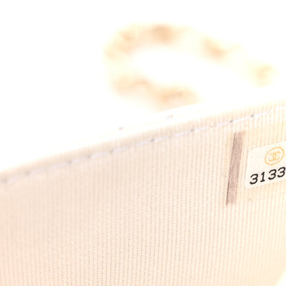 Chanel Caviar Quilted Wallet On Chain WOC White 8 of 11