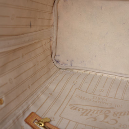 Louis Vuitton Damier Azur Neverfull MM 8 of 10