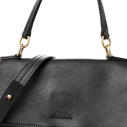 Chloe Calfskin Small Faye Day Shoulder Bag Black 9 of 12