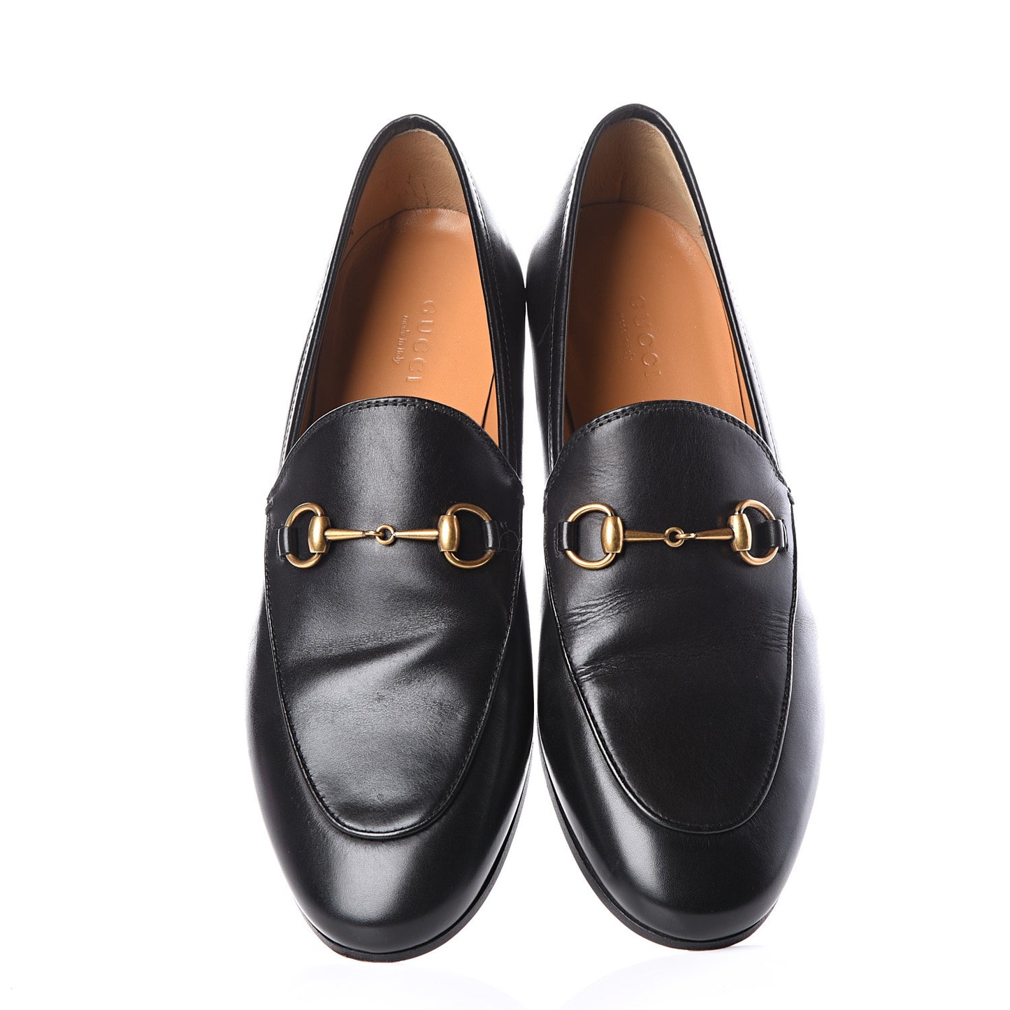 Calfskin Womens Jordaan Loafers 38.5 Black