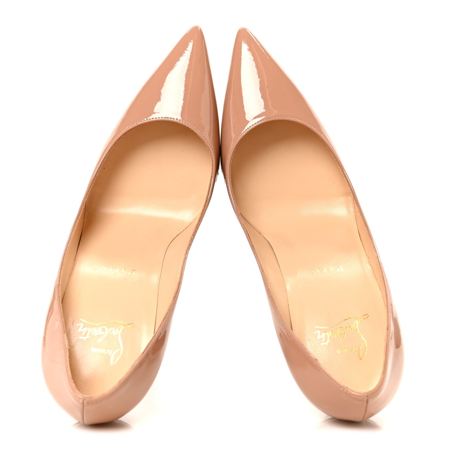 Patent Decollete 554 100 Pumps 38.5 Nude