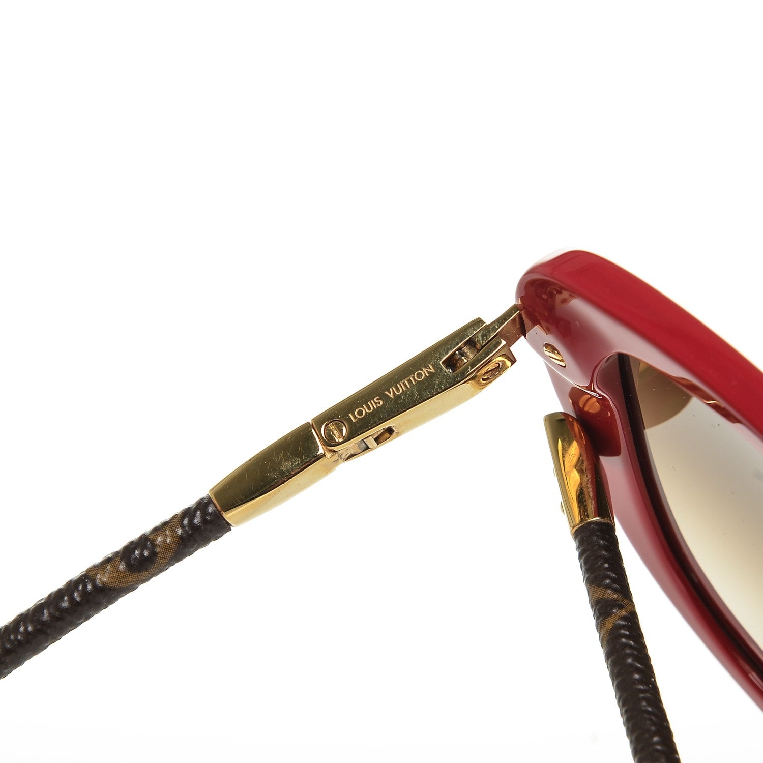 Louis Vuitton Monogram Charlotte Sunglasses Z0744W Cherry 5 of 9