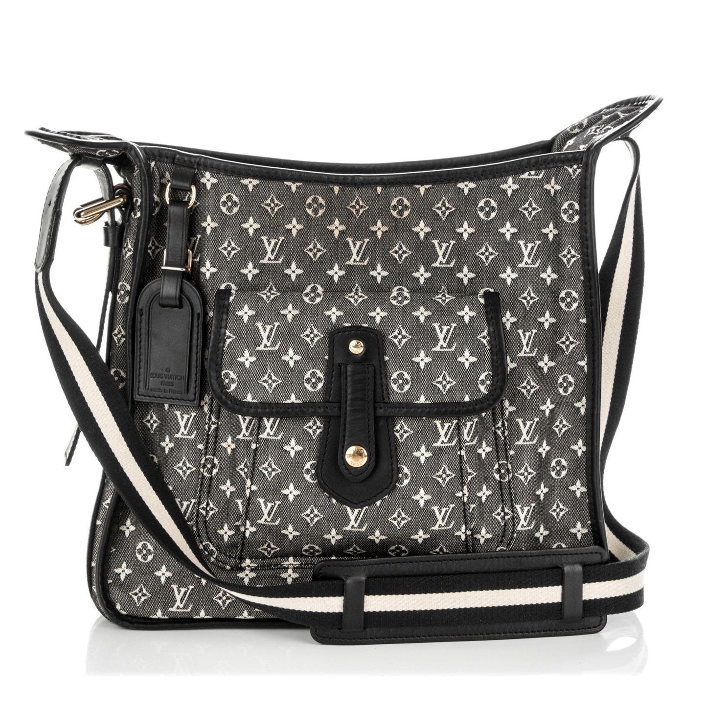 Mini Monogram Besace Mary Kate Black