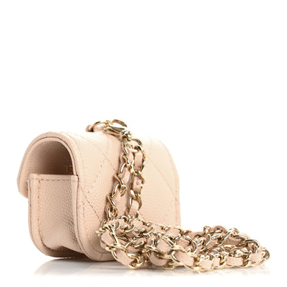 Chanel Caviar Quilted Airpods Pro Case Light Pink 2 of 11