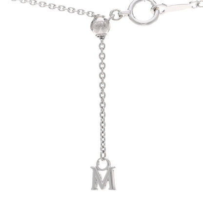 Mikimoto 18K White Gold Diamond Akoya Pearl Jeux de Rubans Pendant Necklace 4 of 5