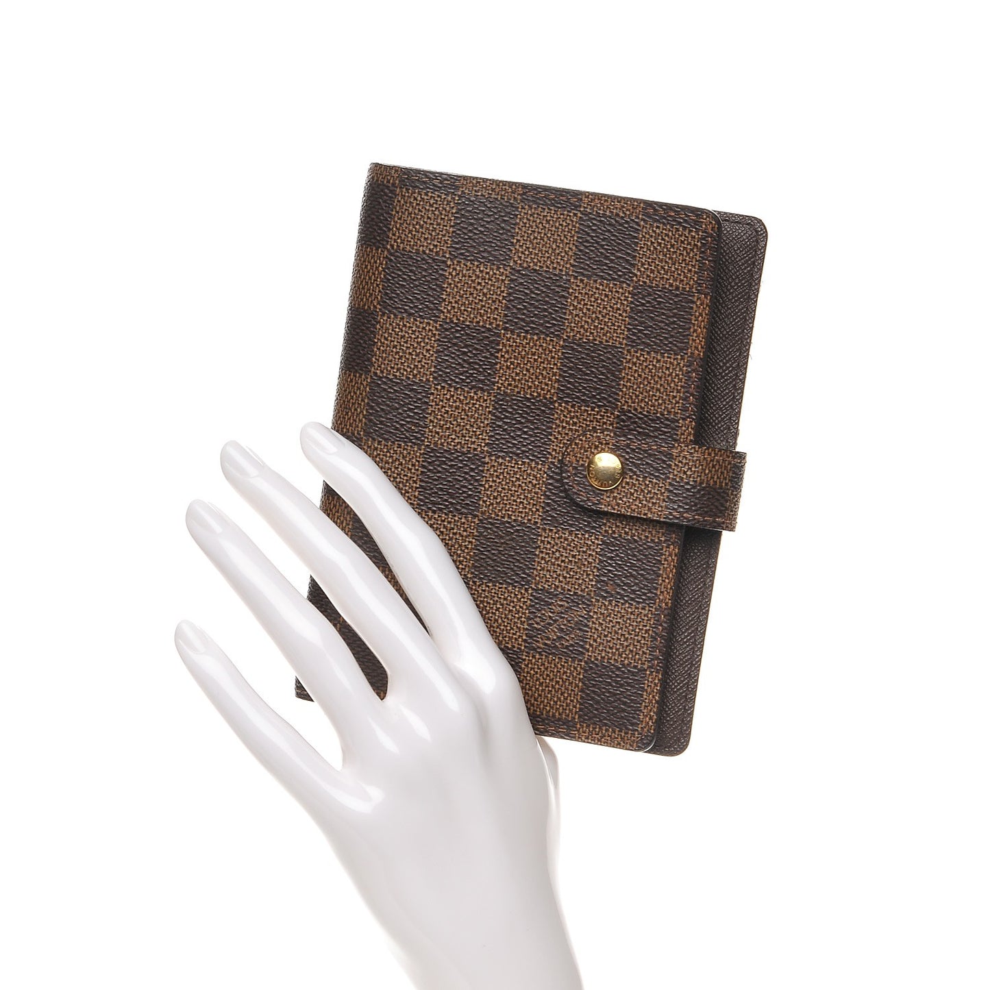 Damier Ebene Small Ring Agenda Cover