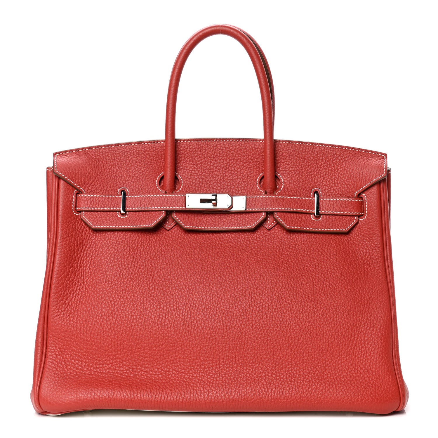 Hermes Togo Birkin 35 Sanguine White 1 of 4