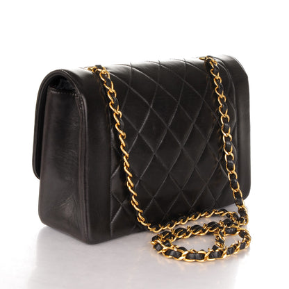 Chanel Lambskin Quilted Medium Single Flap Black 3 of 8