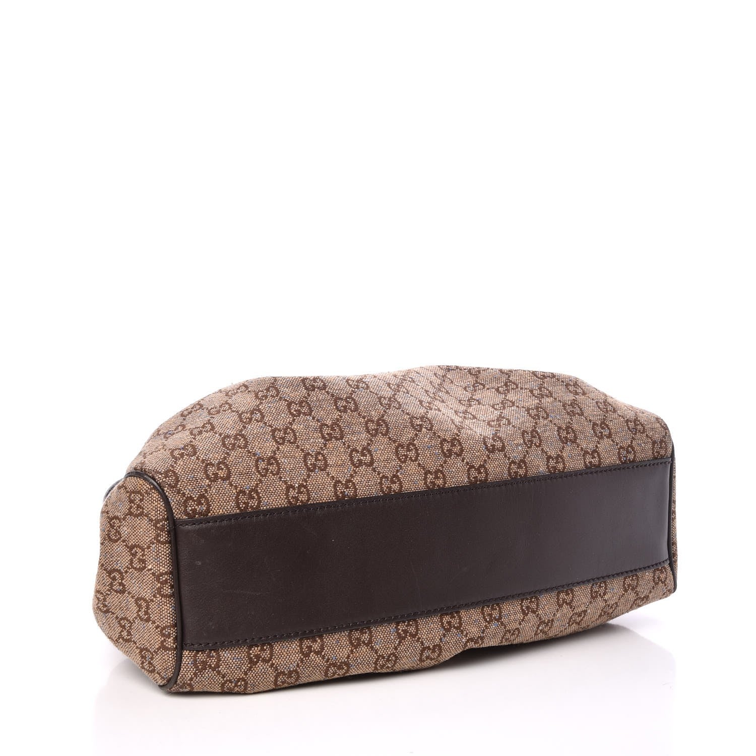 Gucci Monogram Tweed Medium Sukey Tote Dark Brown 4 of 10