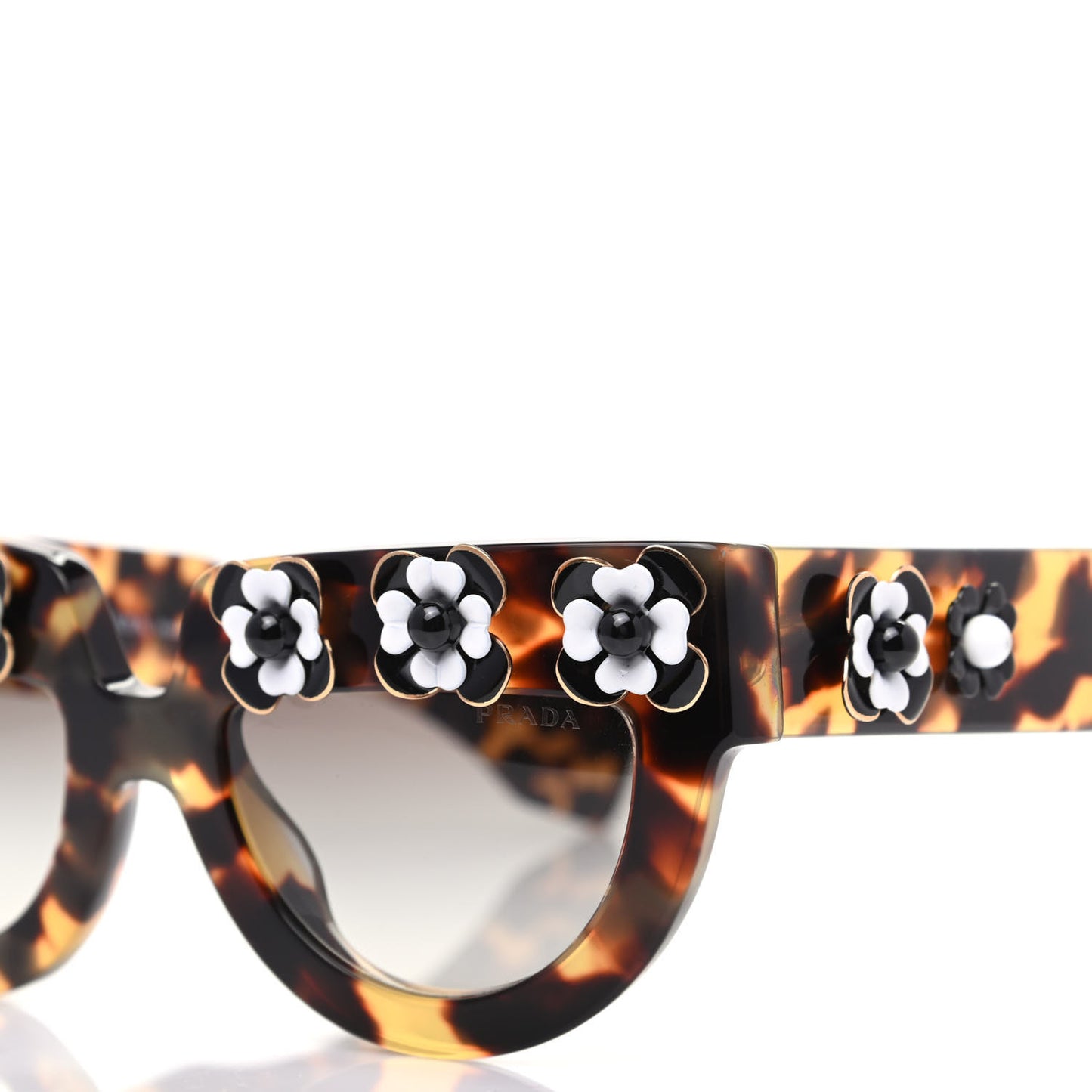 Acetate Flower Poeme Sunglasses SPR26P Tortoise