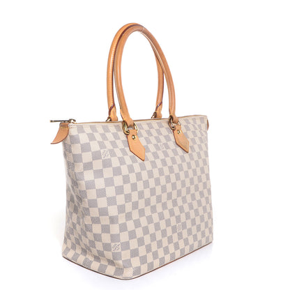 Louis Vuitton Damier Azur Saleya MM 3 of 7