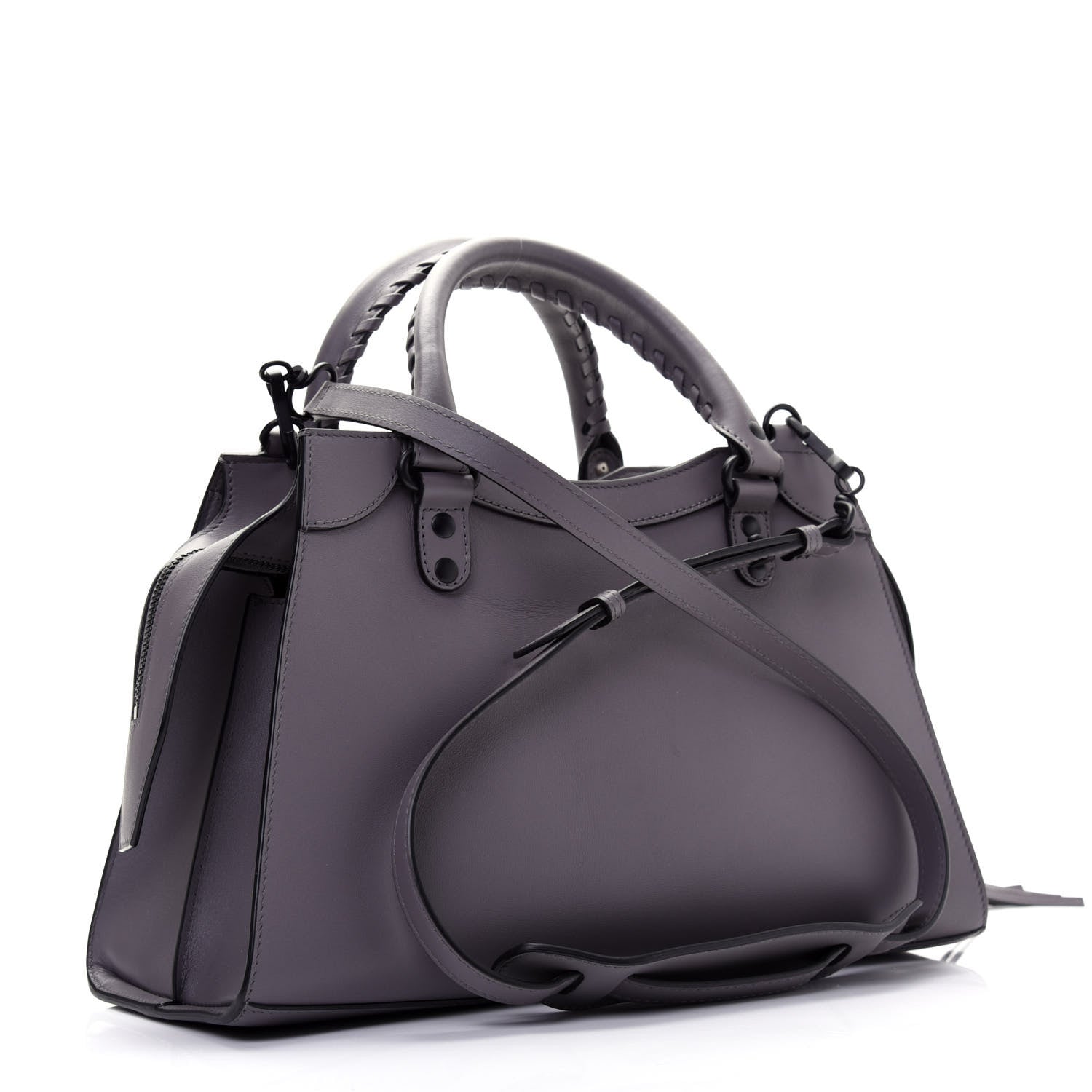 Balenciaga Smooth Calfskin Neo Classic Black Hardware S City Dark Grey 3 of 10