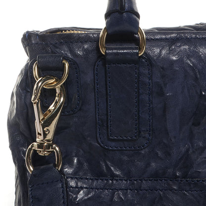 Givenchy Tumbled Sheepskin Medium Pandora Navy 8 of 10