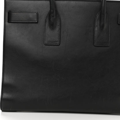 Saint Laurent Calfskin Large Sac De Jour Carryall Black 12 of 13