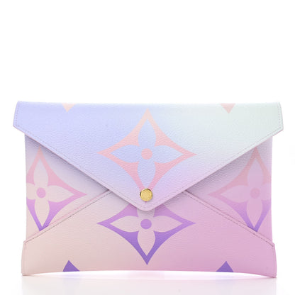 Louis Vuitton Monogram Giant Spring In The City Kirigami Pochette Set Sunrise Pastel Midnight Fuchsia Sunset Kaki 2 of 9